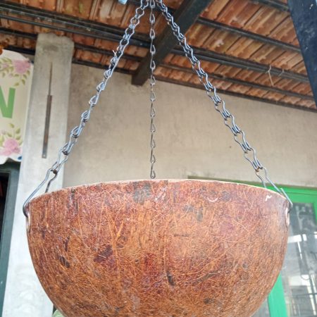Coconut pressed coir hanging pot ( Set of 3 )